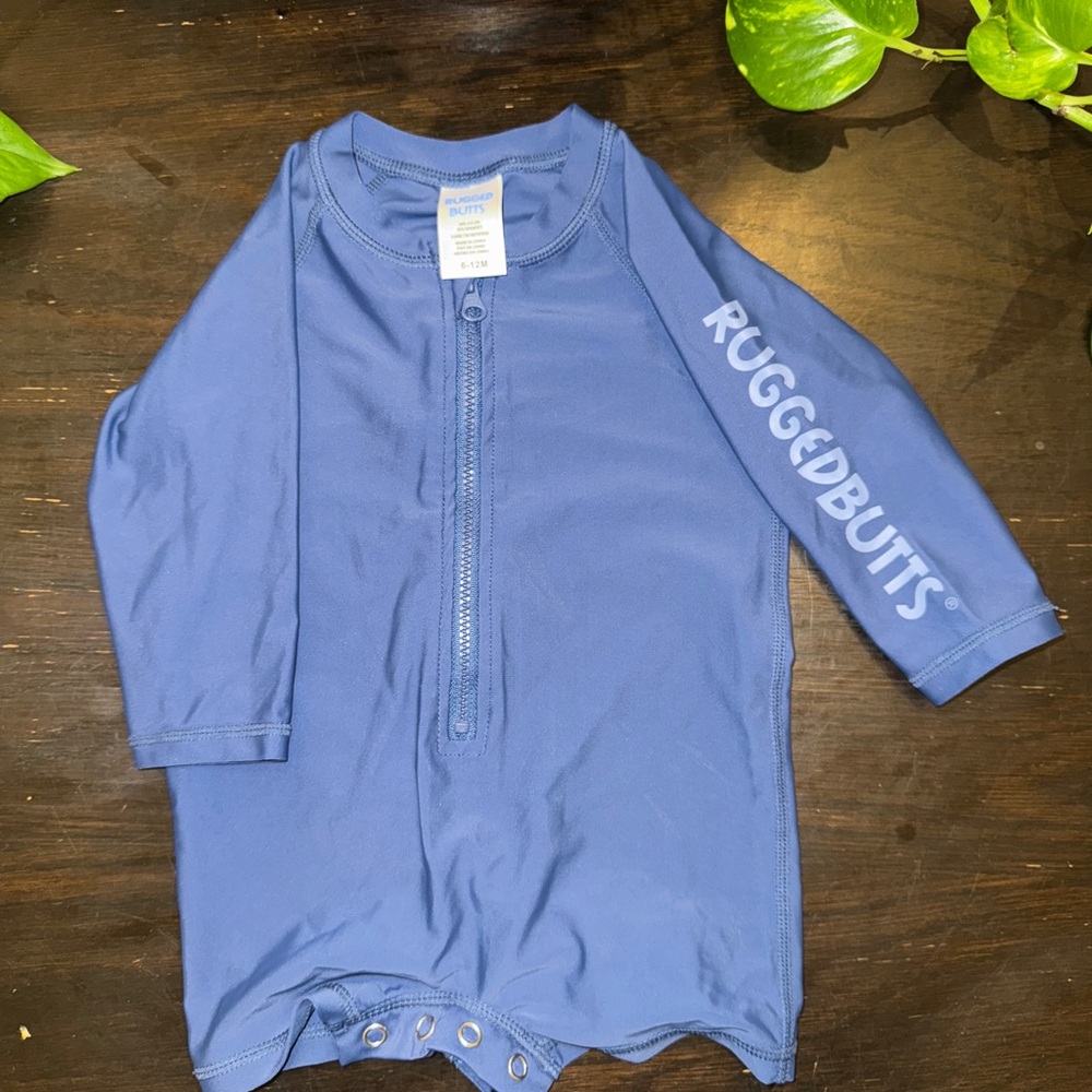 Blue Kids Swim Rashguard